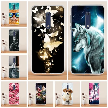 

Case For Nokia 5 Case Silicone Cute Back Cover For Nokia 5 Cover Silicone Soft TPU 3D Cartoon Coque Funda For Nokia 5 Phone Case