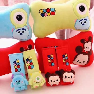 Набивная плюшевая подушка для автомобиля в стиле аниме Disney Tsum Monsters University Fashion