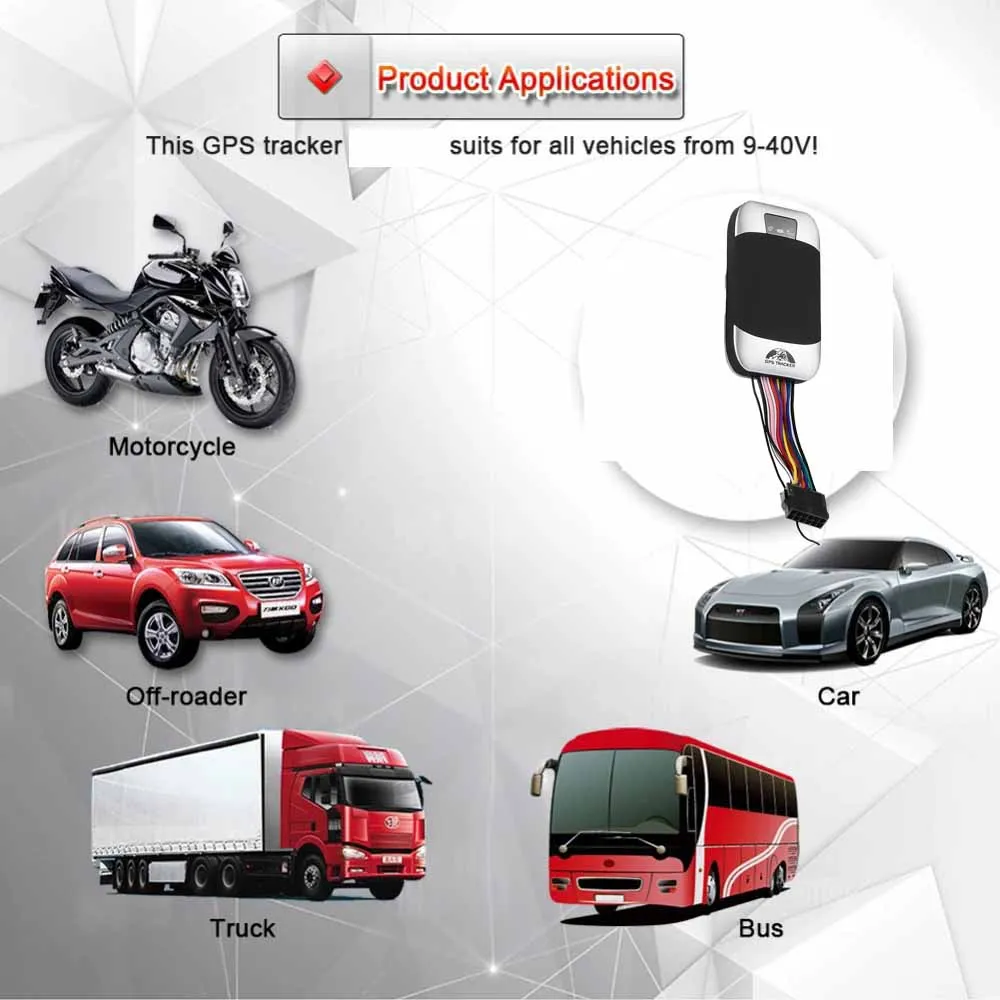 Rastreador GPS para vehículos 3G WCDMA TK303f Coban, GPS303F, dispositivo en tiempo Real, geovalla, corte de combustible, alarma de exceso de velocidad - Imagen 2