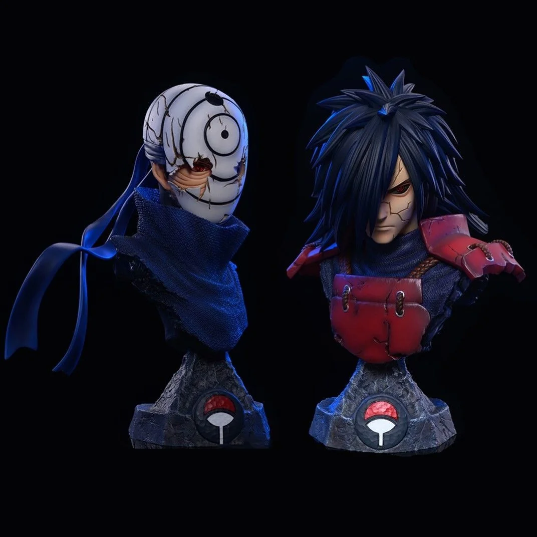 Naruto Figuren Uchiha Madara - Uchiha Obito Figur