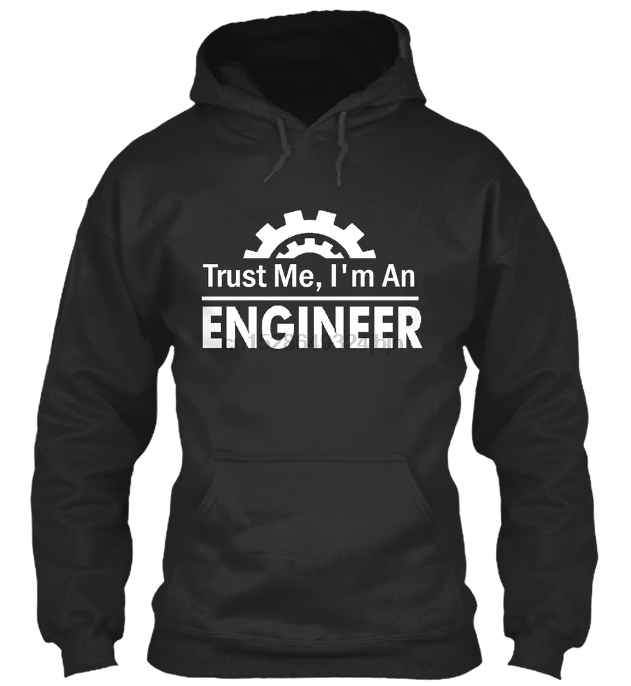 Мужская толстовка с длинным рукавом Trust Me I'm An Engineer (толстовка капюшоном) (EU)