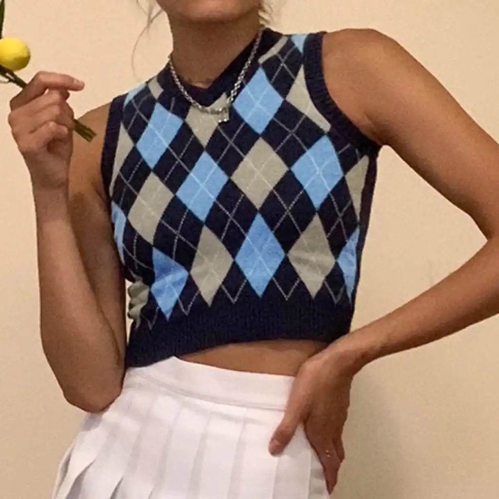 Débardeur pull sans manche femme Clearance