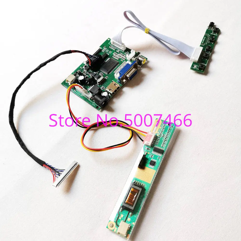 Для LP141WX1 (TL)(01)/(TL)(02)/(TL)(03) 1280*800 30 контактный LVDS 14 1 &quotVGA HDMI AV ЖК экран 1CCFL контроллер