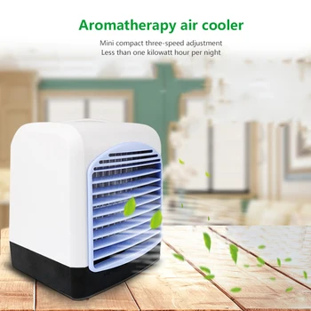 

Mini Air Cooler Portable Conditioner Humidifier Purifier Fan Household USB Multifunctional Mini Compact Air Conditioner Fan