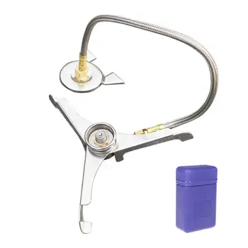 

Picnic Camping Stove Split Converter Connector Gas Tank Adapter L0O5