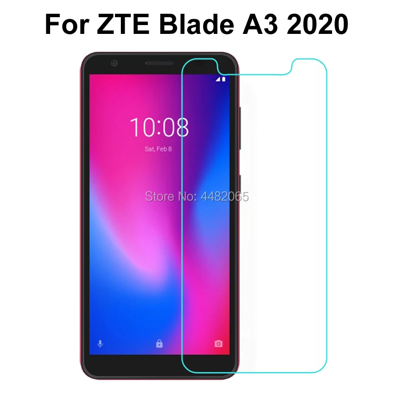 2 шт. для ZTE Blade A3 2020 закаленное стекло 5 45 &quotЗащитная Пленка премиум-класса экрана