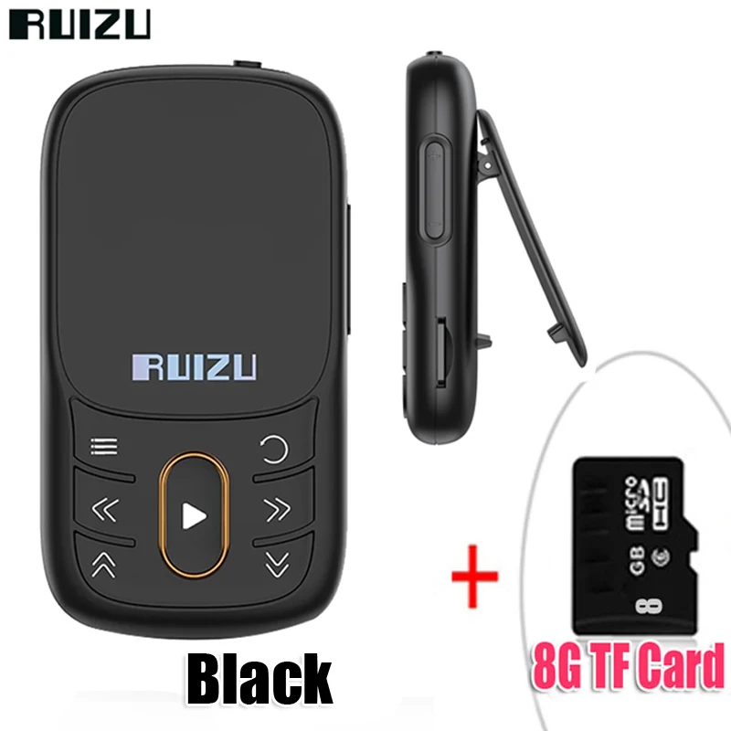 Bluetooth MP3 Player With Clip Music Player Supports FM Radio Recording Video E-Book Pedometer TF Card android mp3 player MP3 Players