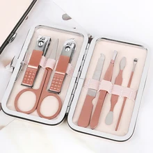 

7-piece Set Scissors Nail Clippers Set Dead Skin Pliers Nail Cutting Pliers Pedicure Knife Nail Groove Nail Manicure Tool