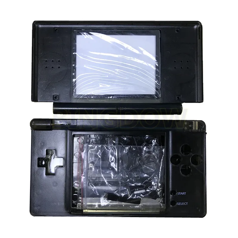 

Black Red Clear Transparent For Nintend DS Lite For NDSL Protective Case Full Kit Game Console Housing Shell Cover Case