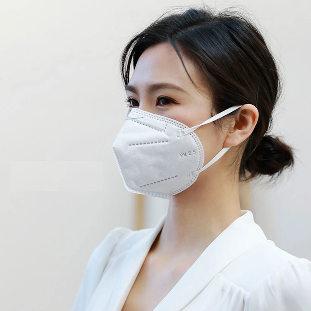 

Free shipping 10 PCS KN95 Masks Anti-Dust Dustproof Disposable Earloop Mouth Masks mascherine as KF94 FFP2