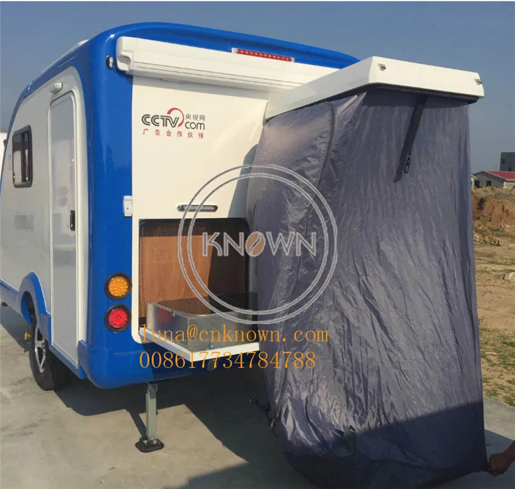 Professional MINI Caravan Australian Standards RV Camping Offroad Travel Trailer With best quality