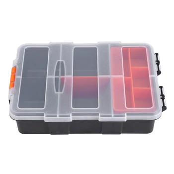 

Tool Case Components Box Plastic Parts Combined Transparent Screw Containers Storage Case Hardware Accessories Tool Box