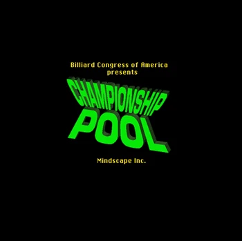 

Championship Pool NTSC Version 16 Bit 46 Pin Big Gray Game Card For USA Game Players