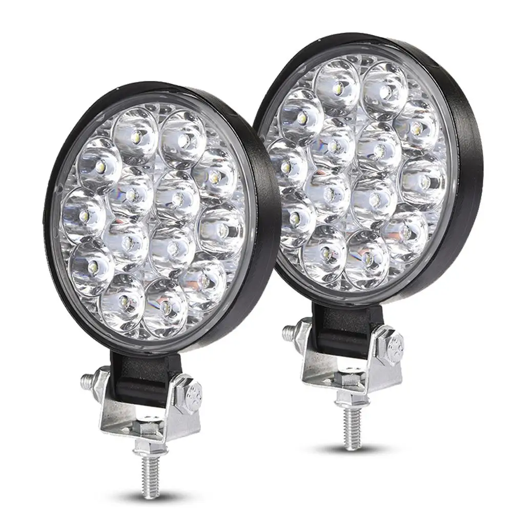 

Universal 42W SUV Motorcycles Off-road Work Light High Brightness Super Thin LED Work Light Bar For Wrangler Modified Led