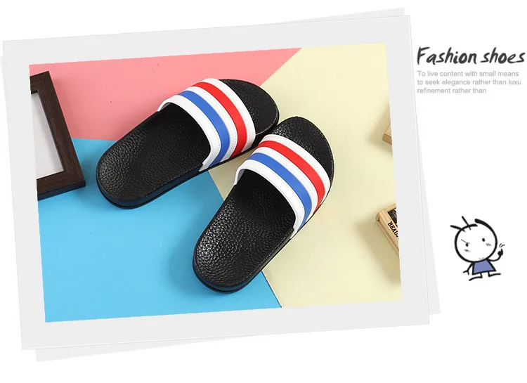 best leather shoes New Summer Children's Slippers For Boys Girls Toddler Slippers Pvc Soft Non-slip Beach Sandals Baby Home Shoes Kids Flip Flops children's sandals