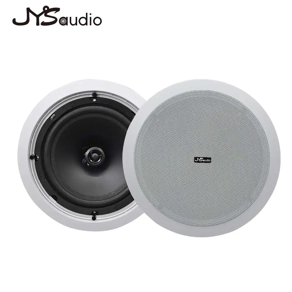 8 Inch 40W Fashion Music Player Coaxial Ceiling Speaker Wireless Bluetooth-compatible for Home Retail Supermarket Hotel Bathroom - ANKUX Tech Co., Ltd