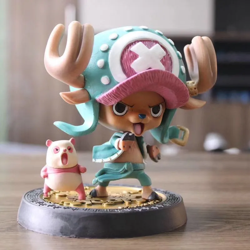 

One Piece Chopper Kongfu Chinese Style PVC Action Figure 2 Years Later OP Tony Chopper Cute Ver. Luffy Zoro Collectible Model