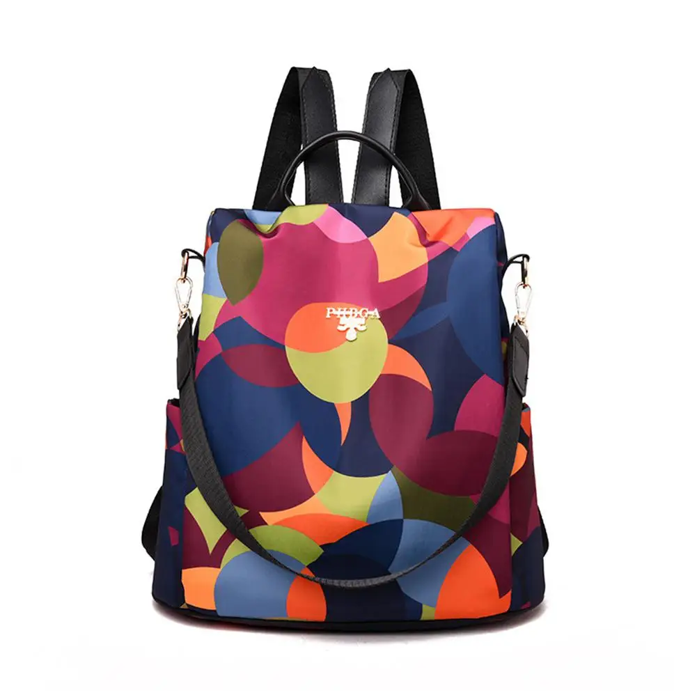 

GloryStar Female Fashion Travel Backpack Pattern Printing Bag for Outdoor