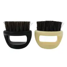 Кольцо дизайн щетиной для мужчин щетка для бритья Портативный Салон Парикмахерская борода чистящий инструмент для бритья и удаления волос поставки необходимый помощник