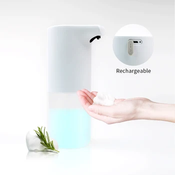 

Chargeable Automatic Touchless Foam Soap Dispenser - 12 OZ Liquid Dispenser, IPX4 Waterproof, Electric Soap Dispenser for Kids