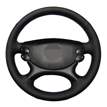 

Car Steering Wheel Cover Black Artificial Leather For Mercedes Benz E-Class W211 E230 E280 E350 CLS-Class CLS350 CLS500