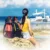 SEAPLAY Scuba Diving Free Diving Equipment 70L Водонепроницаемый Рюкзак Открытый Водостойкий Сверхмощный Подушка Мягкая Задняя Панель
