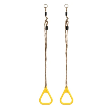 

SEWS-Children's Fitness Rings Swing Rod Pull-Ups Exercise Rings Home Fitness Equipment