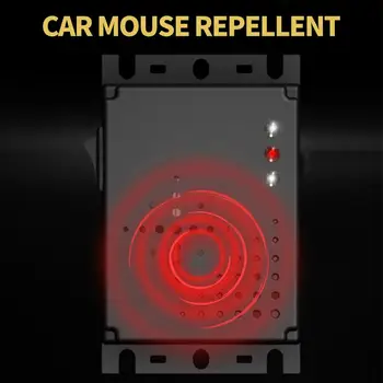 

Electronic Vehicle Animal Repeller Mouse Expeller Ultrasonic Mouse Repellent Car Engine Compartment Anti-Mouse Device Cockroach