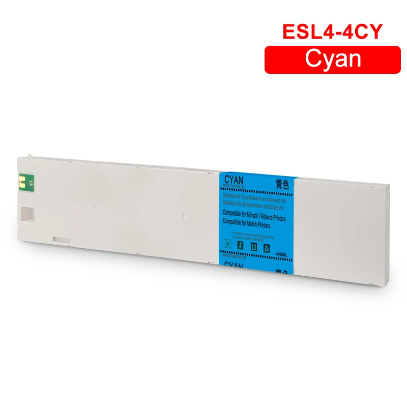 440 мл ECO-SOL MAX 2 MAX2 сменный картридж ESL4 для Roland SOLJET XR-640 XF-640 VersaExpress RF-640 LC LM(6 цветов/комплект