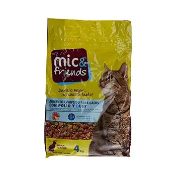 

Mic&Friends - Alimento Completo para Gatos con Pollo Y Buey - 4 Kg