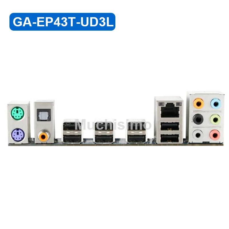 GIGABYTE GA-EP43T-UD3L настольная материнская плата P43 Socket LGA 775 EP43T-UD3L DDR3 16G ATX оригинальная EP43T-UD3L материнская плата