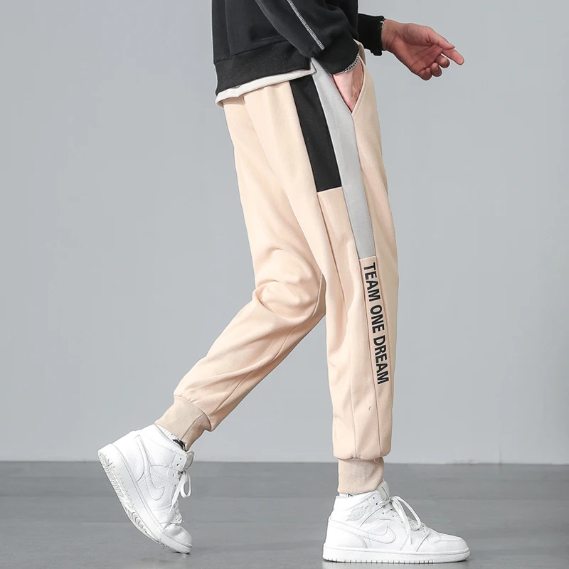 

Men's Korean fashion casual pants binding feet new autumn versatile fashion Pai Jiufen casual pants