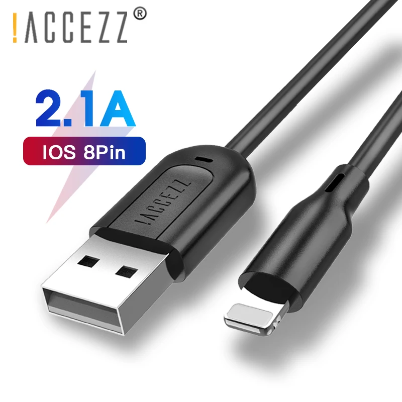 ! USB-кабель ACCEZZ для Apple iPhone X XS MAX XR 8 7 6 6S Plus 5 5S зарядный кабель передачи данных ipad |