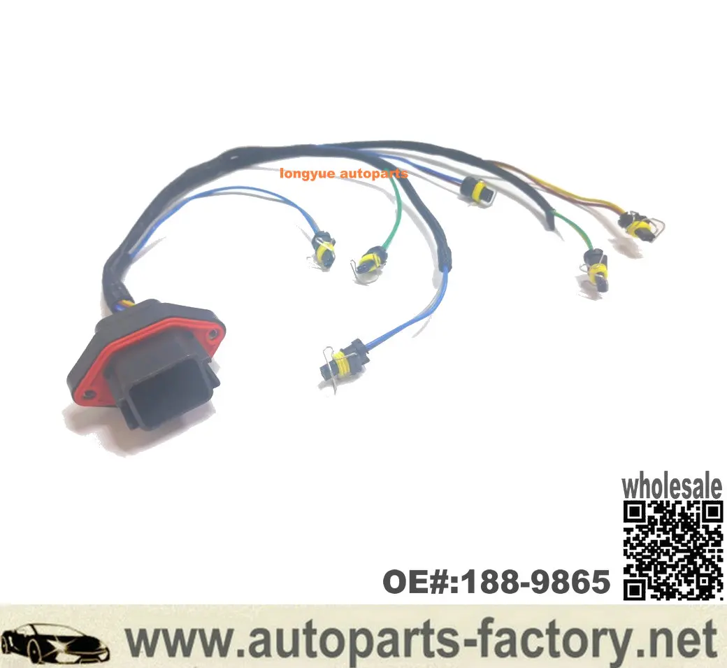 

longyue Caterpillar 330C 330D 336D C9 Injector Control Wiring Harness Part# 188-9865
