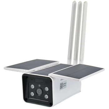 

Solar Surveillance Camera 1080P HD WiFi Camera Outdoor Waterproof Security Monitor Motion Detection Infrared Alarm