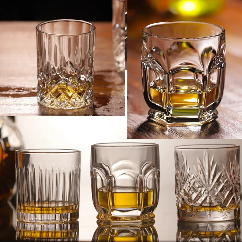 Shot Whiskey Crystal Glass Party Wedding Wine Liquor Glass Coffee Tea Cup for Beer Spirits Funny Glasses European Creative Gifts