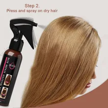 Быстрое восстановление поврежденных волос Восстановление питательных волос лечение жидких волос слепой