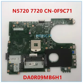 

High quality For N5720 7720 Laptop motherboard CN-0F9C71 0F9C71 F9C71 DA0R09MB6H1 HM77 100% working well