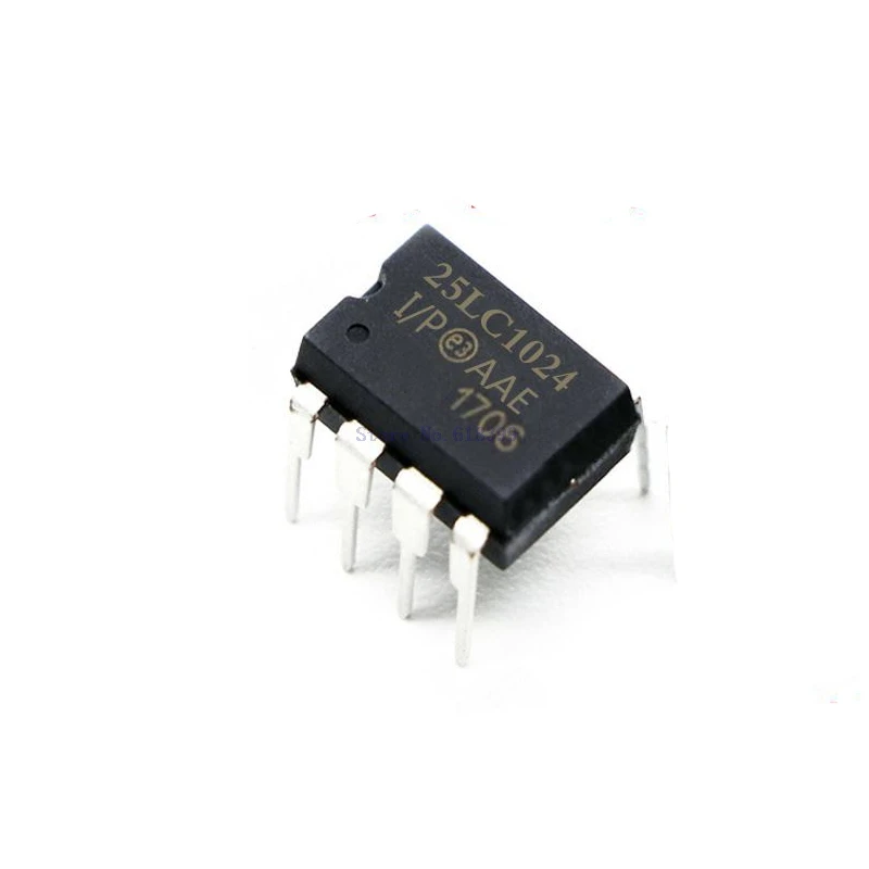 

25Lc1024 Eeprom Serial-Spi 1M-Bit 128K X 8 3.3V/5V 8-Pin Pdip Tube 25Lc1024-I/P