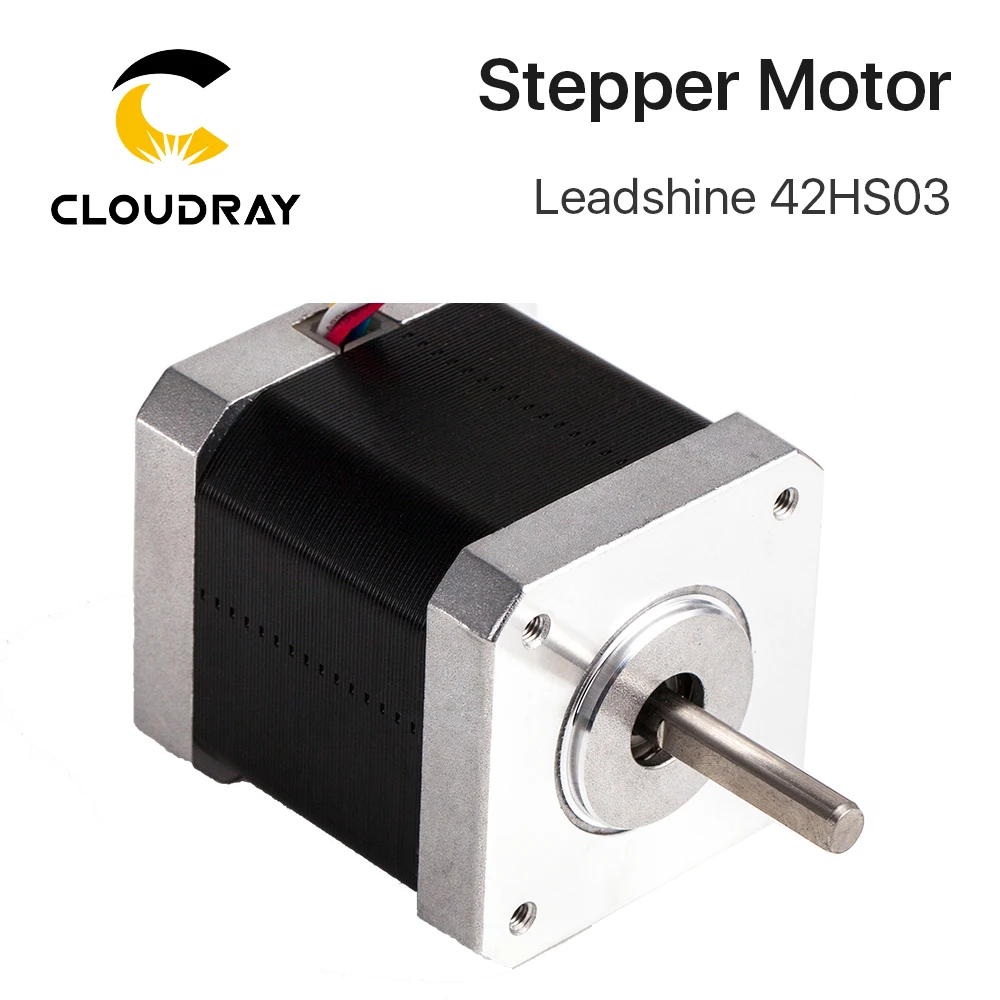 Двухфазный шаговый двигатель Cloudray Leadshine 42HS03 для NEMA17|2 phase stepper motor|stepper motorphase motor |