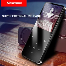 New Touch Screen 8GB Mp3 Portable Mini Mp3 Fashion Player Stereo Sport Music FM Radio Study MP3 Support OTG lyrics TF Gift