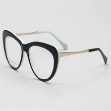MONGOTEN Cat Eye Design Unisex Retro Fashion Acetate Full Rim Frame Progressive Multi-focal Lens See Near Far Reading Eyeglasses