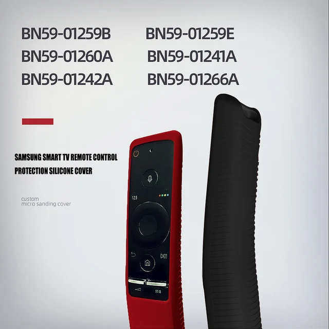 Csúszásgátló Távoli Tokok A Samsung Smart Tv Lágy Szilikon Védő Tokhoz Tv-Távoli Gumi Borító Eszközhöz - Image 5