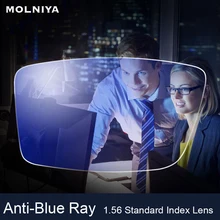 MOLNIYA анти-голубая лучевая близорукость дальнозоркость, оптические линзы очки линзы для защиты глаз очки для чтения lentes opticos