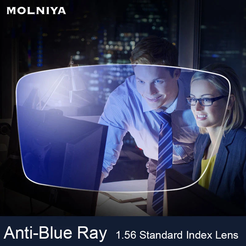 

MOLNIYA Anti-Blue Ray Lens Myopia Presbyopia Optical Lenses Glasses Lens For Eyes Protection Reading Eyewear lentes opticos
