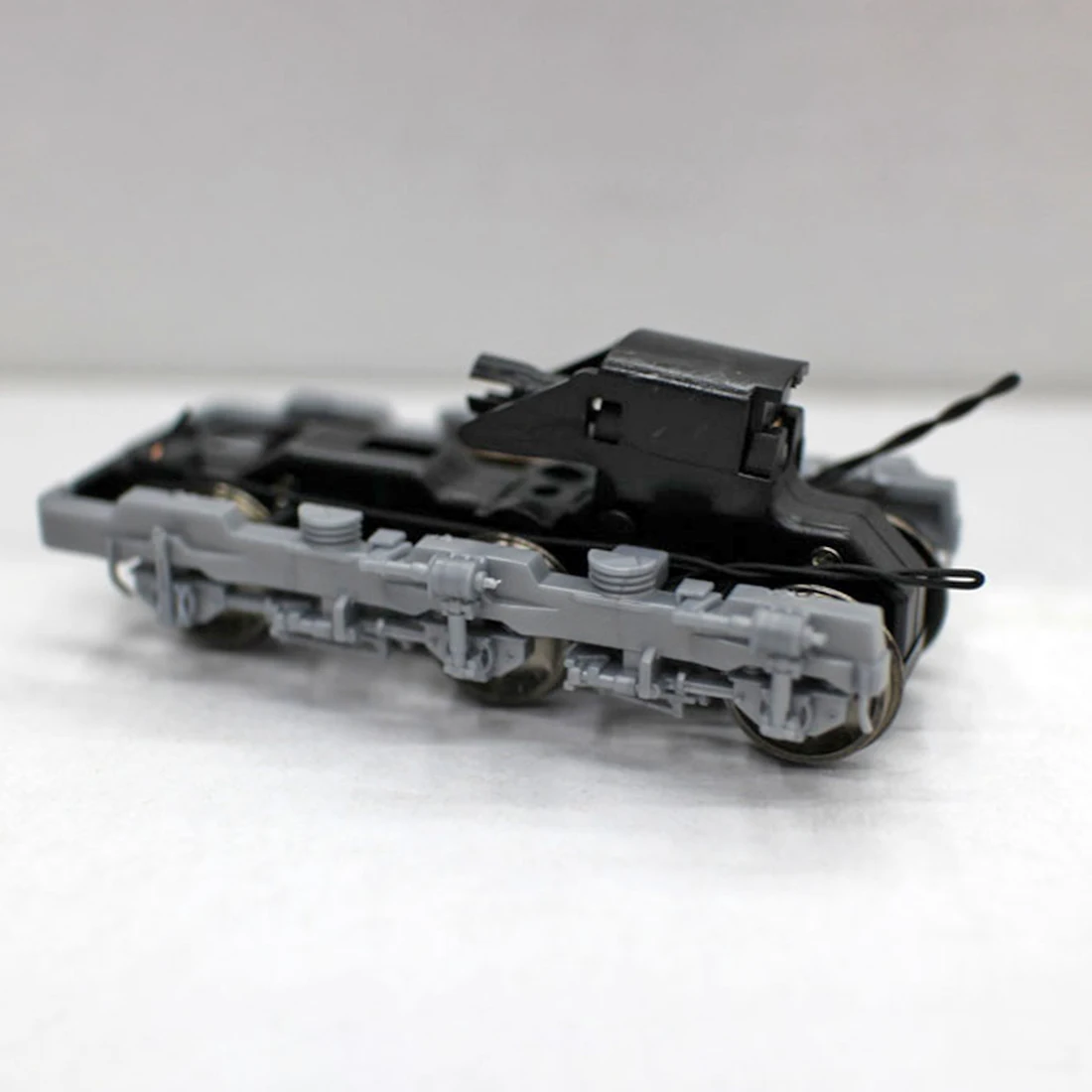 2,8x6,8 см шасси тележки для 1: 87 HO Масштаб Модель поезда для bachmann Модели Строительные наборы серый+ черный