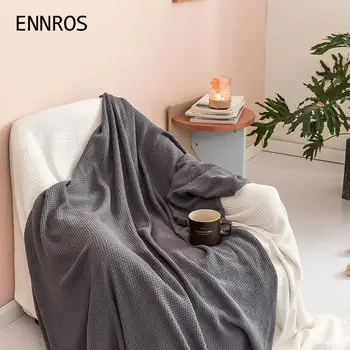 

Summer lightweight cotton blanket super soft air conditioning room baby car cover blanket nap plane blanket