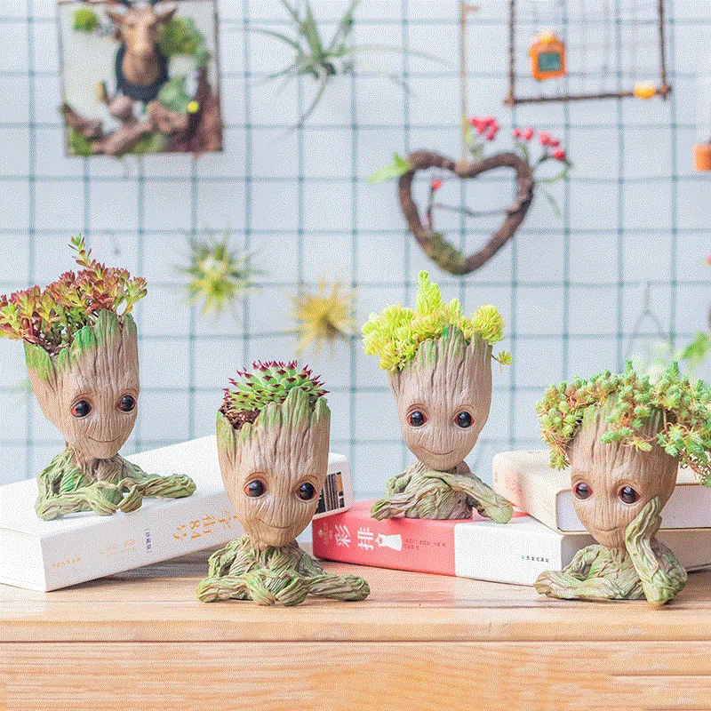 Strongwell-Groot-Flowerpot-Tree-Man-Flower-Pot-Planter-Action-Figures-Toy-Cute-Model-Toy-Pen-Pot (2)