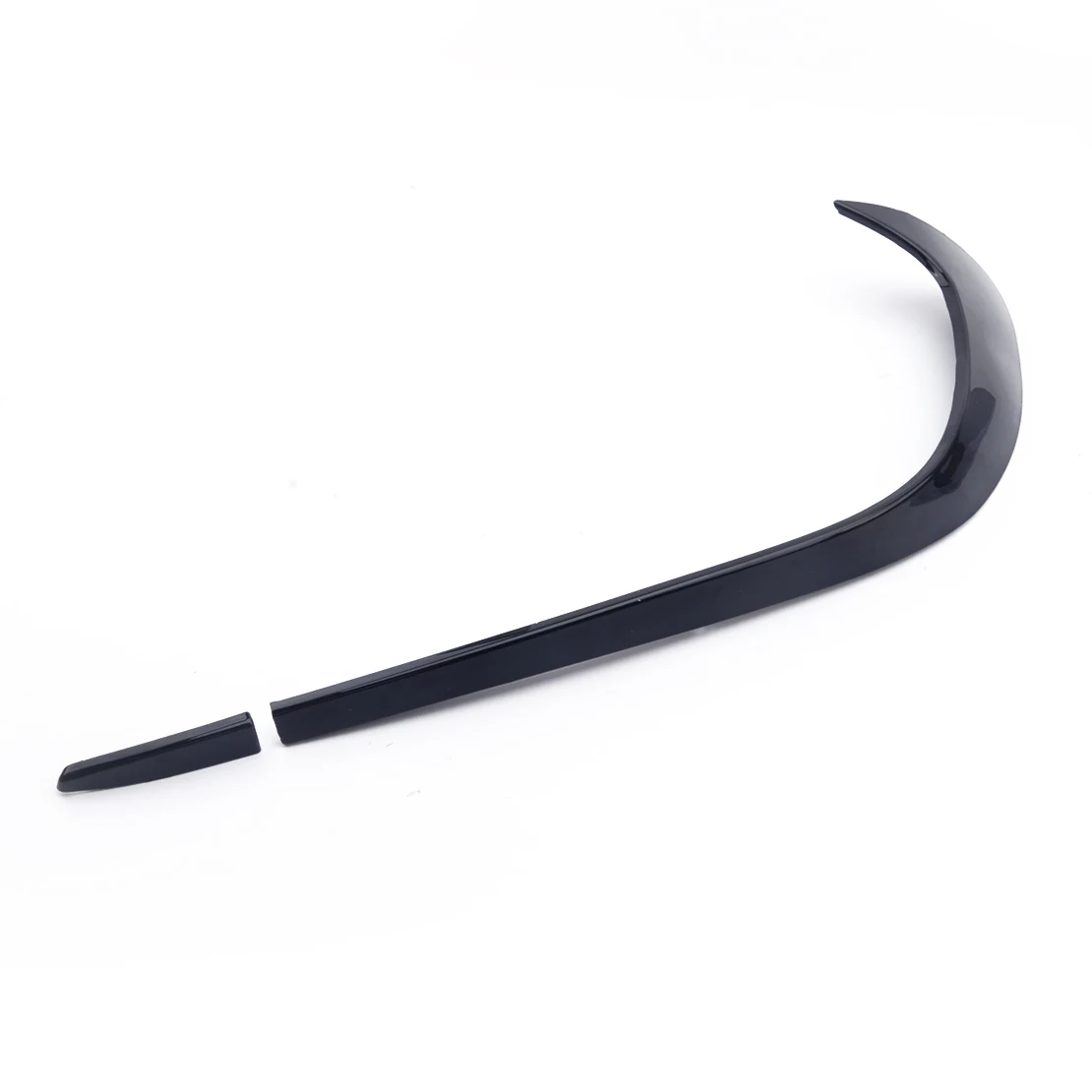 Black 1 Pair Front Bumper Splitter Spoiler Canards Fit For Benz A Class W176 A180 A200 A220 A250 AMG A45 2016 2017 2018