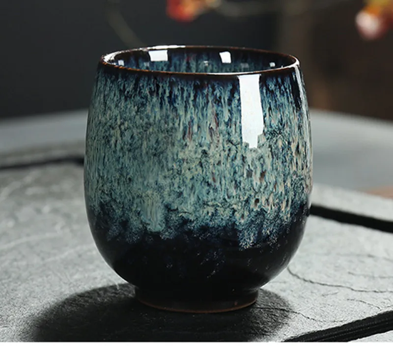 Керамика большого размера чайная чашка для смены печи фарфоровая кружка чайная чашка домашний кунг-фу чайная чаша